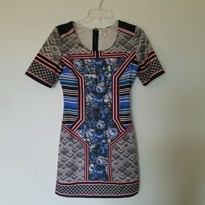 Jealous Tomato Medium Printed Sheath Dress Mini